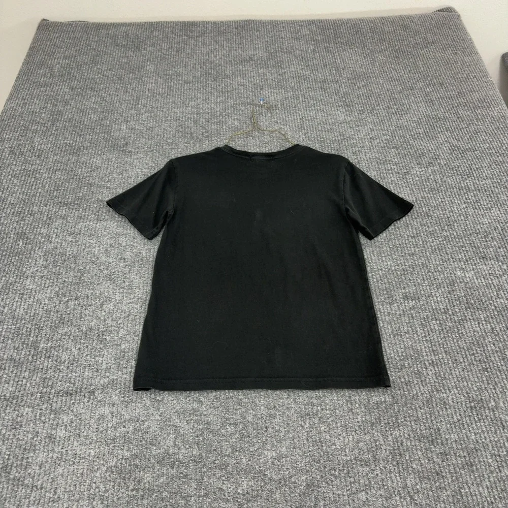 Polo Ralph Lauren T Shirt Boy S(8) Black Cotton Logo Short Sleeve Casual Classic